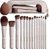 BS-MALL Juego de 14 Brochas de Maquillaje con 1 Esponja