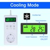 Thermostat Outlet Wireless Programmable Automatic Temperature Controller Socket Switch EU