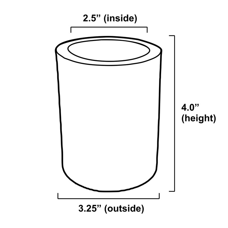 Blank Thick Foam Old School Can Cooler (2 Pack, Purple)