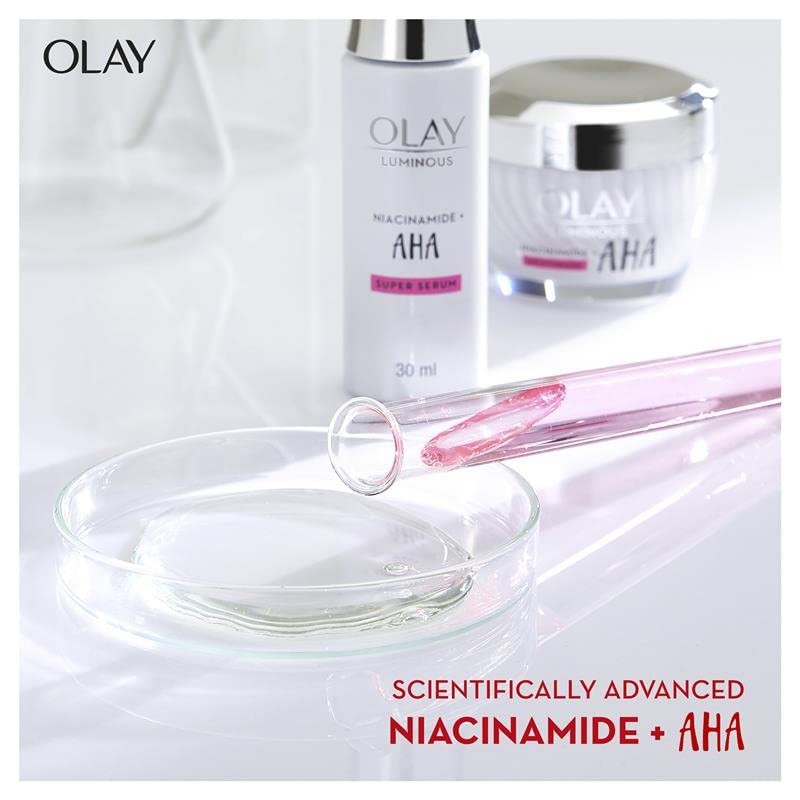 OLAY Luminous Niacinamide + AHA Face Super Serum 30 ml,
