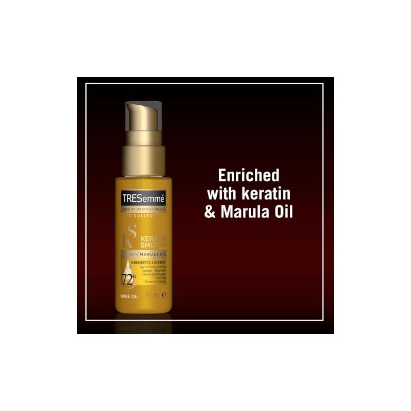 Dove TRESemme Pro Collection Keratin Smooth Oil,50 ml (Pack of