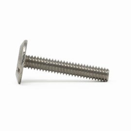 1/4" x 2-1/2" Combo Sidewalk Bolt, Truss Head, Hurricane Hardware, Rust Resistant Stainless Steel, 25 Pack - by Fastener Depot, LLC
