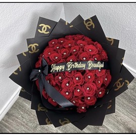 Papel Coreano/Double Sided Color Flower Wrapping Paper Waterproof 20 Sheets