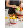 KUNANG Stainless Steel Mixing Bowls, non slip silicone base bowls