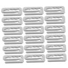 Healvian 20pcs Barber Cape Buckle Hooks Hair Cutting Cape Strap