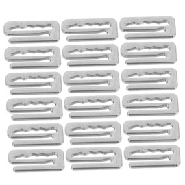 Healvian 20pcs Barber Cape Buckle Hooks Hair Cutting Cape Strap Adjusters for Salon Use Convenient Practical Design for