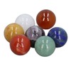 7pcs Chakra Crystal Balls Topaz Redstone Green Aventurine Lapis Lazuli