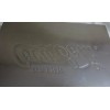 Coca-Cola Embossed Galvanized Steel Tray with Rope Handles