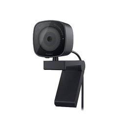 DELL cámara Web WB3023-2K resolución QHD/FHD/HD, Sensor Sony, Apertura f2.0, detección Facial, micrófono de reducción de Ruido, Zoom HD 2X, USB-A, Mic