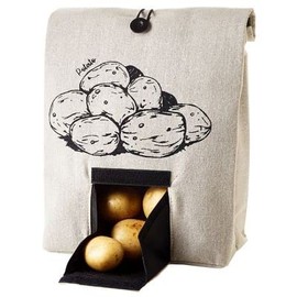 Lakeland Potato Bag with Button Tie Closure, 10 Litre