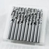 KLOT 10 brocas de carburo sólido de 4 mm, vástago