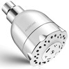 High Pressure Boosting Shower Head, ALOHOME 6 Powerful Spray Settings