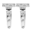 2pcs T shape Door Hinge 316 Stainless Steel Heavy Duty