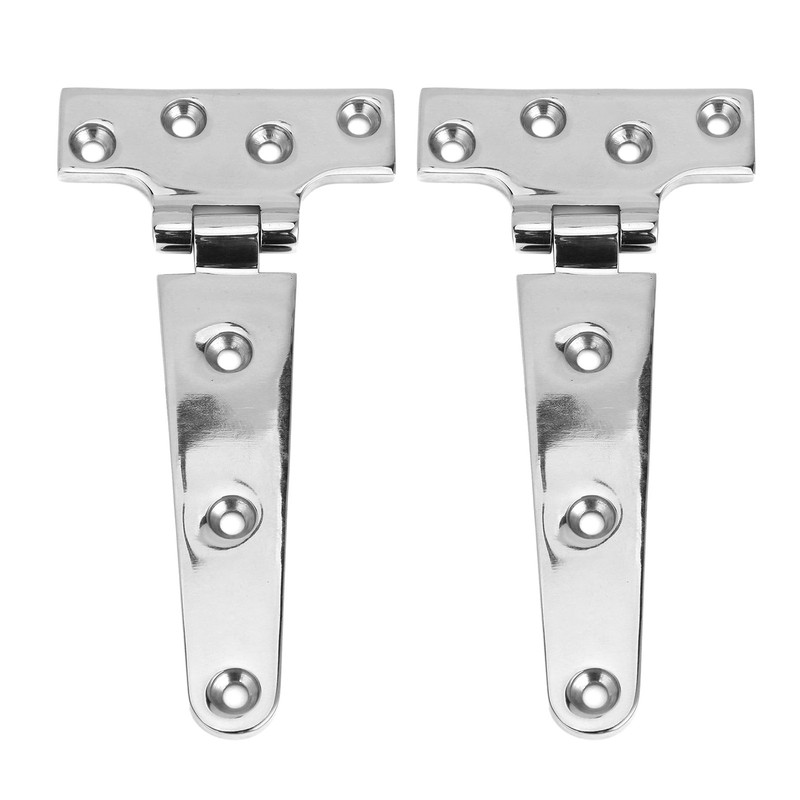 2pcs T shape Door Hinge 316 Stainless Steel Heavy Duty