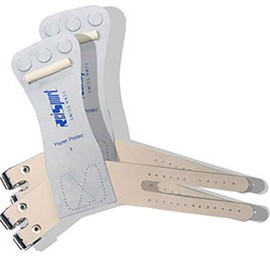 Reisport Hyper Protec Double Buckle Grips - High Bar (3 (7.5" - 8"))