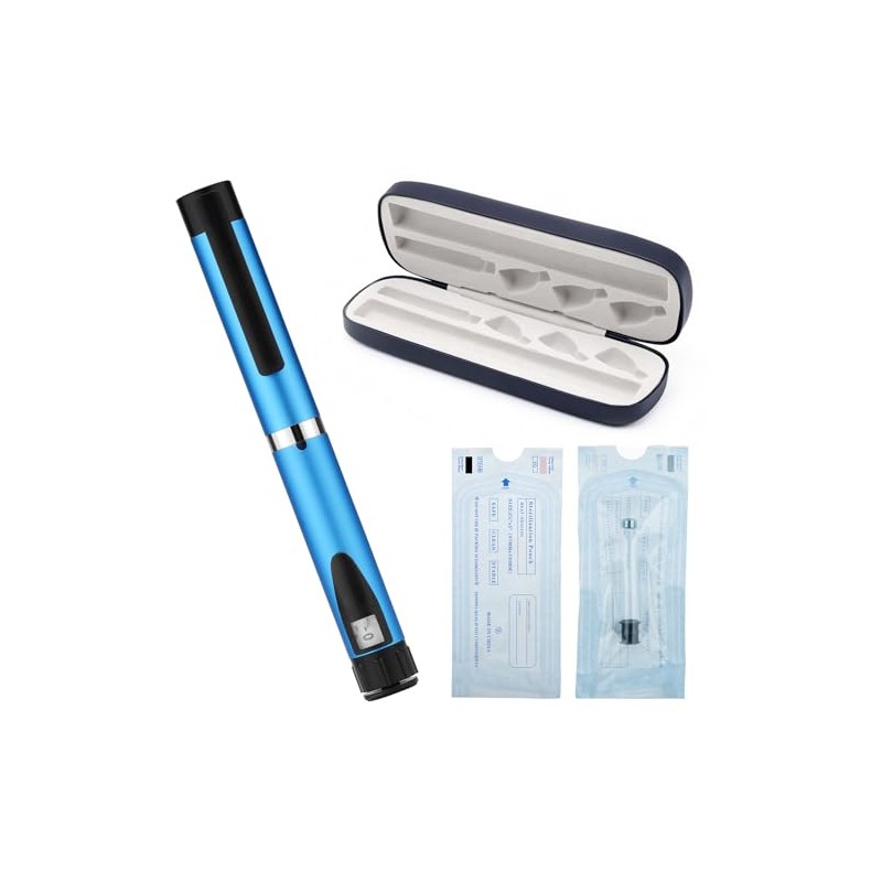 60 Unit Reusable Research Pen Injector with Protect Case and