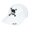 Oakley SKULL STAPLE CAP FA 24.0 Cap, (100) WHITE