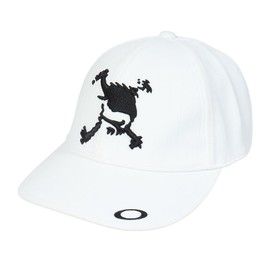 Oakley SKULL STAPLE CAP FA 24.0 Cap, (100) WHITE