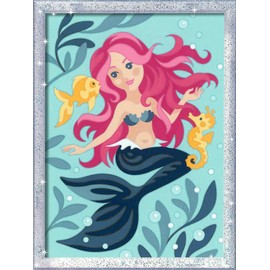 Ravensburger 20297 Painting by Numbers 20297-Pretty Mermaid-Children from 9 Years, Mittel