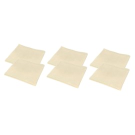 STOBAZA 3sets 2pcs Multi Use Straining Cloth Reusable Cheese Cloth for Cooking Roasting and Steaming Vegetables Lock Edge Design for Home Kitchen and Yogurt Making 2pcs*3