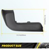 KUAFU Rear Bumper End Cap Compatible with 2016-2023 Toyota Tacoma