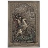 Veronese Design Saint George Dragon Slayer - Placa de pared