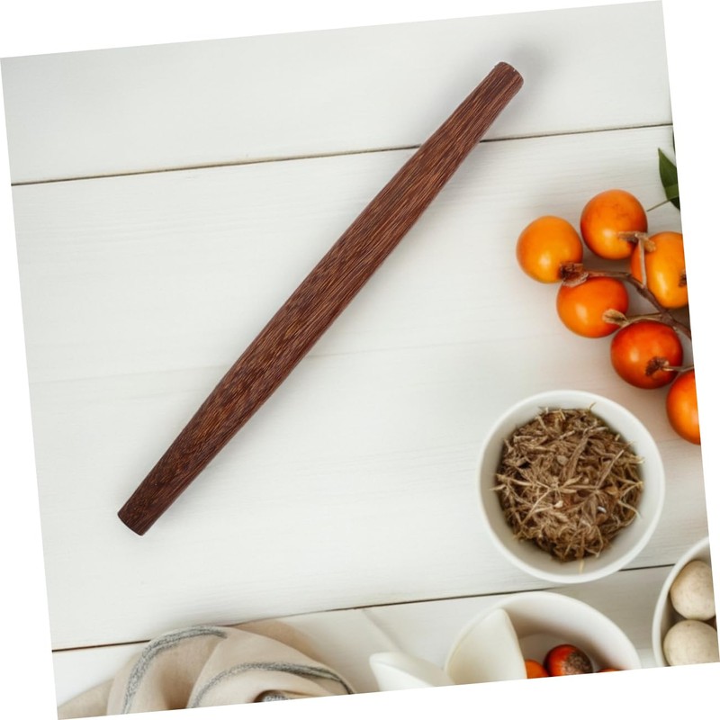 Gatuida 2pcs Wooden Rolling Pin Dough Roller for Essential Baking
