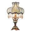 FIXCOR Tiffany European Table Lamps Victorian Desk Lamp American Retro