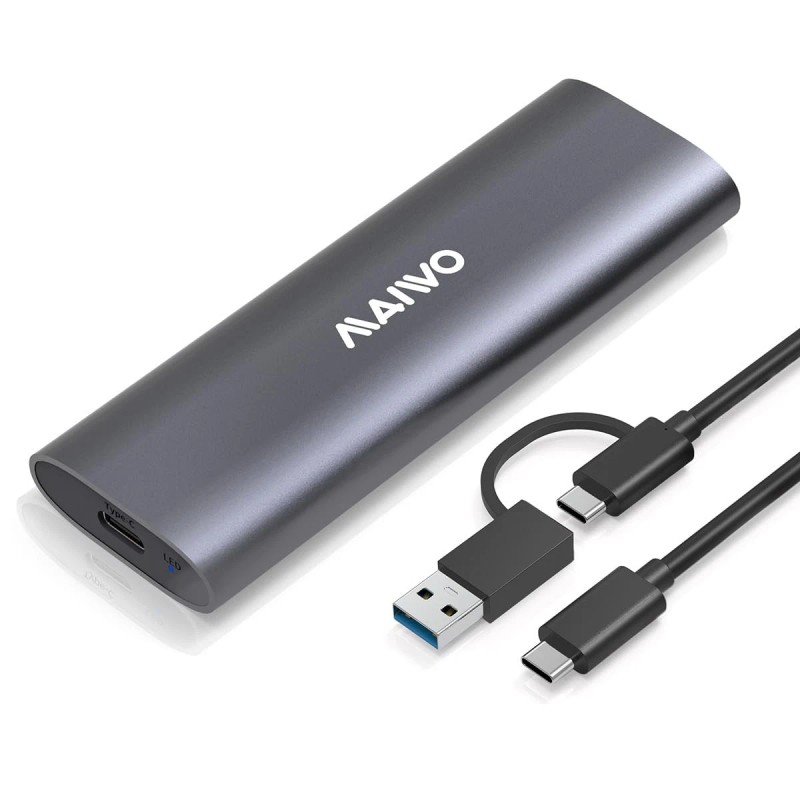 Maiwo M.2 NVMe SSD Enclosure USB 3.1 GEN2 10Gbps Support