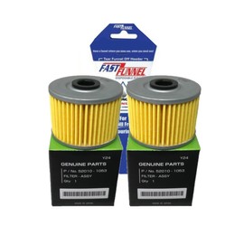 2 Pack OEM Oil Filter 52010-1053 Compatible With Kawasaki KLX KFX KX 110 140 250 450