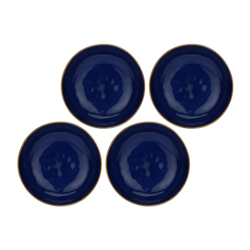 ROSE & TULIPANI Concerto Soup Plate Cobalt Blue, Stoneware, 21cm