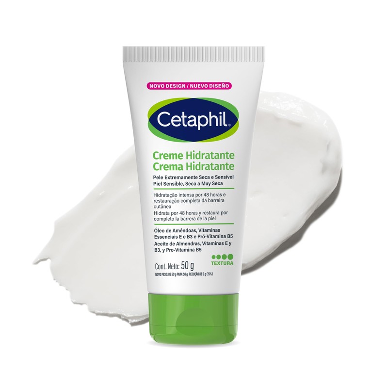 Cetaphil Crema Hidratante Intensa 48h Piel Seca a Extra Seca