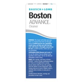 Boston Boston Advance Contact Lens Solution by Bausch+ Lomb, for Gas Permeable Contact Lenses, 1 Fl Oz (Packaging May Vary)