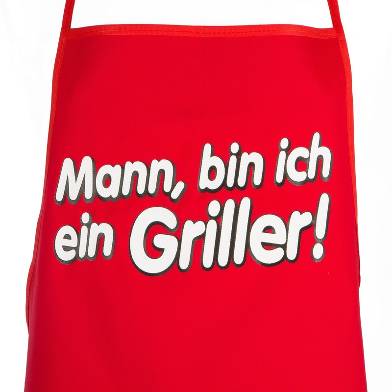 Bruzzzler BBQ Apron With Motif Printed, BBQ Apron, Grill Protection,