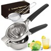 Premium Lemon Squeezer and Lime Press - Stainless Steel Large