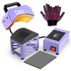 PlanetFlame Hat Press, Mini Hat Press Heat Machine for Caps