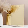 Gold Mirror Acrylic Sheets, 2 Pack 12" x 12" Square