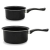Brentwood Saucepan Set, one size, BLACK
