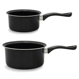 Brentwood Saucepan Set, one size, BLACK