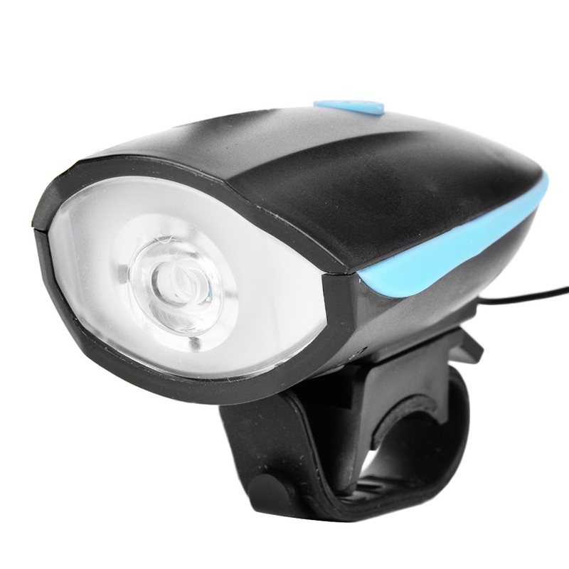 USB Charging High Bright Front Light Cycling Horn Warning Lamp