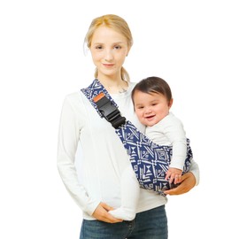 Baby Sling Carrier,Baby Sling,Toddler Carrier,Adjustable and Non-Slip Hip Seat Carriers Carrying 10-30 lbs(Blue Sailboat)