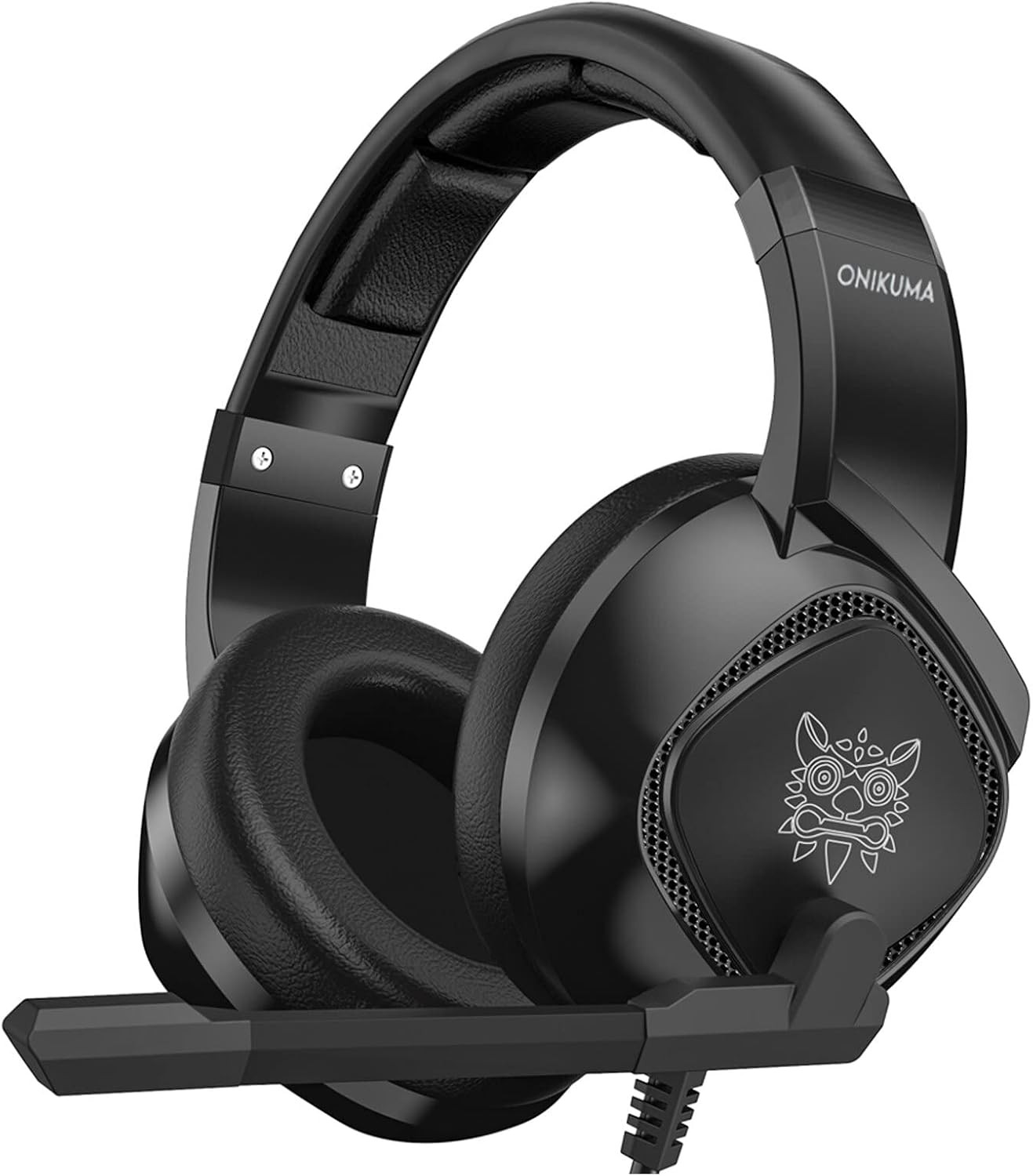 K19 Auriculares para juegos con cable de 3,5 mm Auriculares supraaurales con cancelación de ruido Auriculares deportivos electrónicos con micrófono