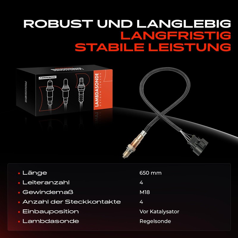 Frankberg Lambda Sensor Before Cat 078906265M