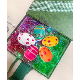 Metallic Iridescent Crinkle Cut Paper Filler Shred, Easter Raffia Basket Shreds Tissue Paper, Sparkling Shredded Paper Raffia Tissue Christmas Valentines Day Birthday for Gift Box-120g /4.3oz (A)