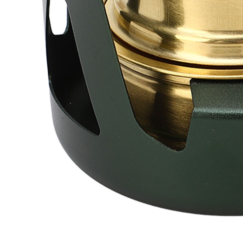 Mini Alcohol Stove Brass Aluminum Alloy Safe Windproof Portable Widely