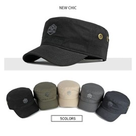 LOJAX Men's Work Cap, Restoration Military Hat, Cotton, Breathable, Casual, Fishing Sports Hat, Adjustable, Black
