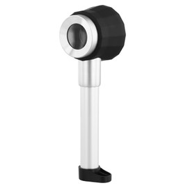 QWORK® Handheld Magnifier 10X Amplification with 3 Light and Measuring Scale for Jewelry Identification, Document Check, Modeling Process