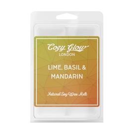 Cozy Glow Lime, Basil & Mandarin Soy Wax Melt