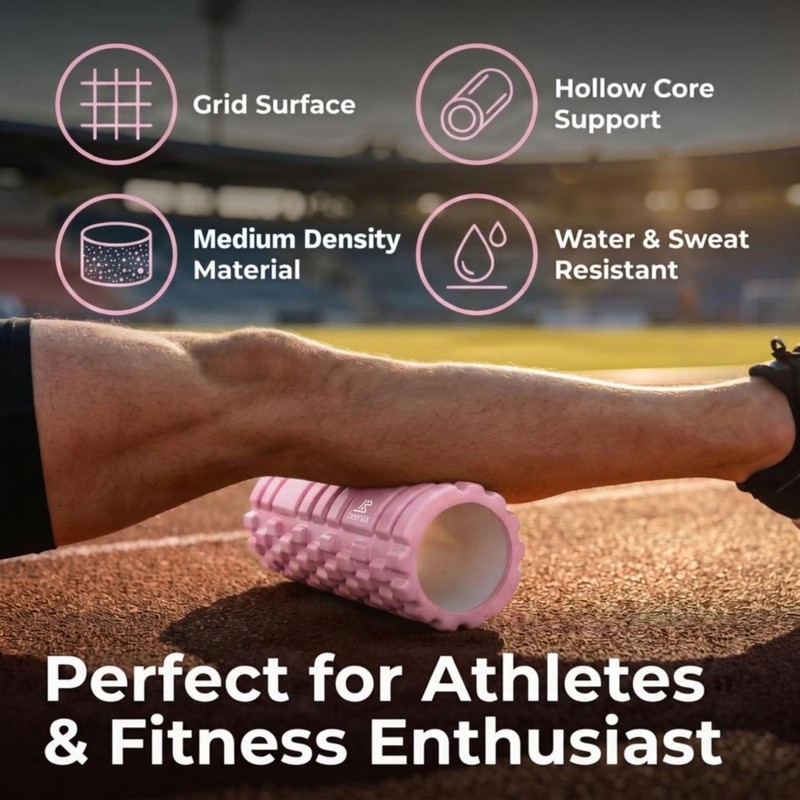 Beenax Foam Roller - Deep Tissue Muscle Massage & Trigger