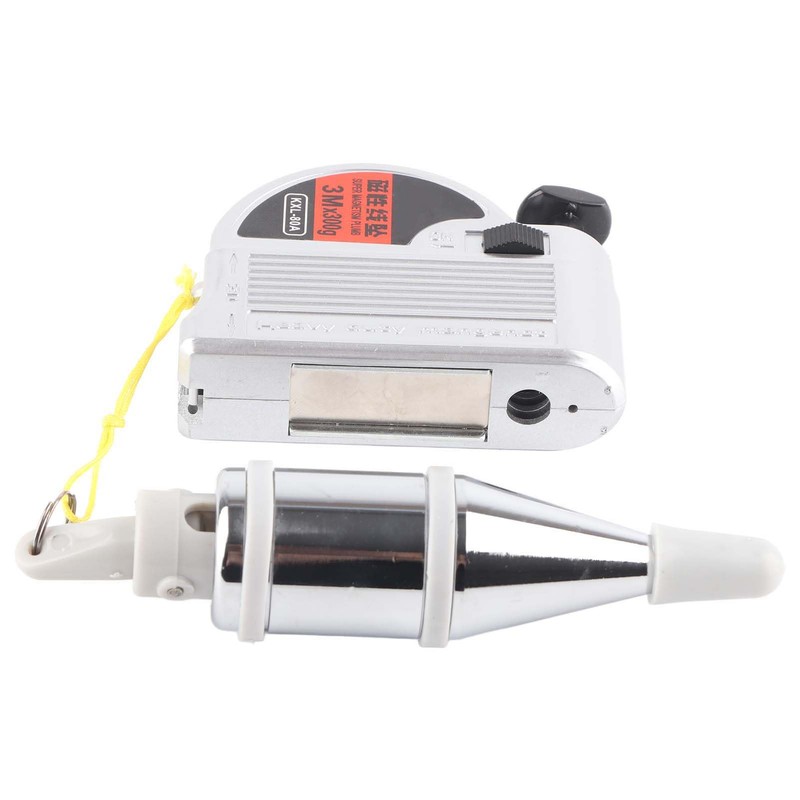 Magnetic Plumb Bob, Automatic Hanging Wire Hammer,Plumb Bob Setter 3/6m